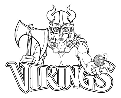Viking Female Gladiator Golf Warrior Woman