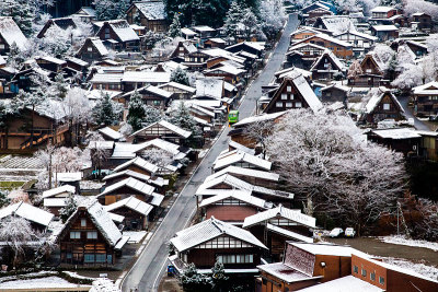 的Shirakawa-go