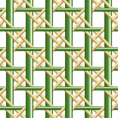 Bamboo weave. Seamless weaving basket pattern text