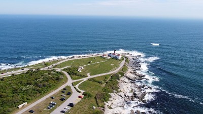 在罗德岛的海狸尾巴点灯塔
