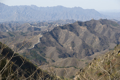 中国长城在金山岭