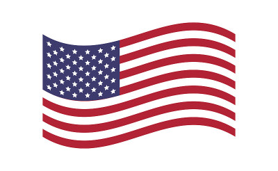 美国旗矢量