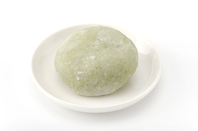 Yomogimochi,艾蒿年糕