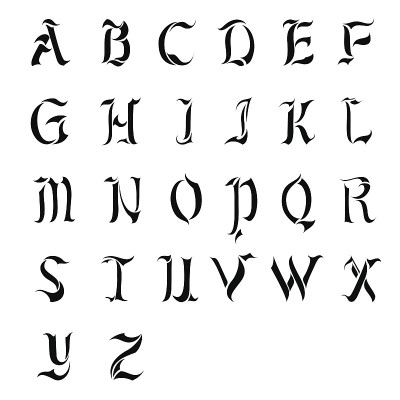 书法字体