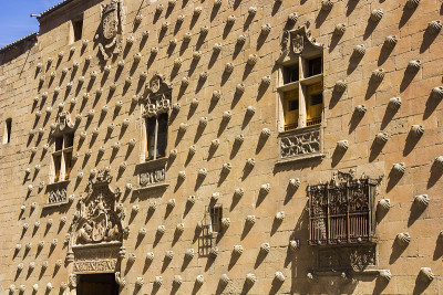 贝壳之家(Casa de las Conchas)，位于西班牙萨拉曼卡市。
