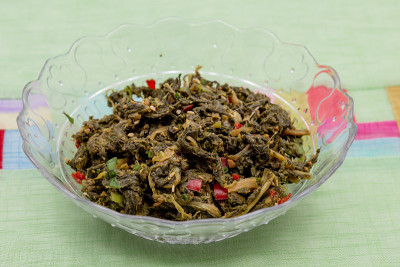 干萝卜叶豉油