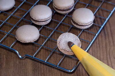 巧克力macaron
