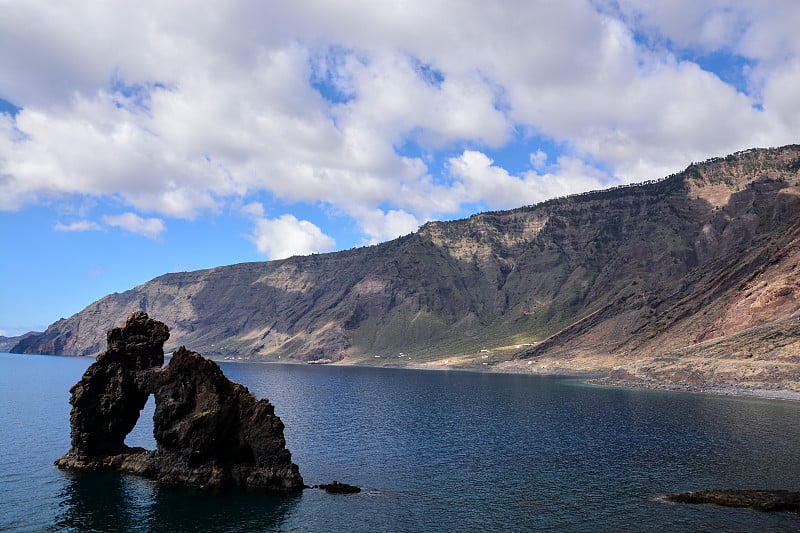 El Hierro的Roque de Bonanza海滩