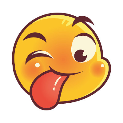 搞笑表情，舌头吐表情脸表情社交媒体