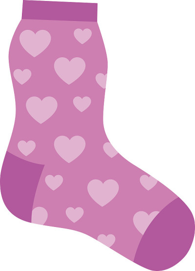 Sock图标矢量隔离