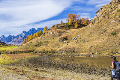 alpe devero 秋季 风景