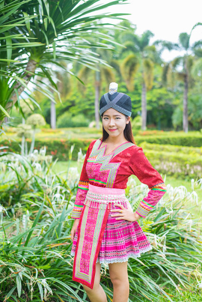 Mhong hill部落妇女