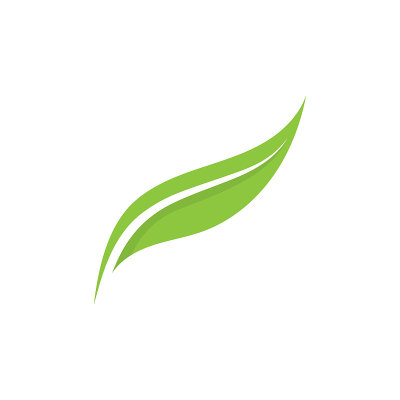 绿色树叶生态的理念