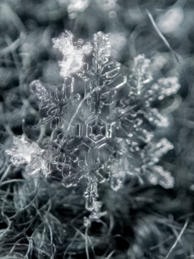 雪花水晶的细节