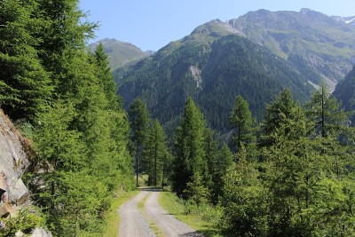 高山道路及景观