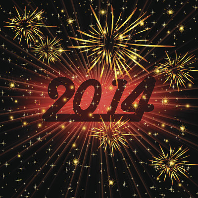 摘要冬季新年的背景