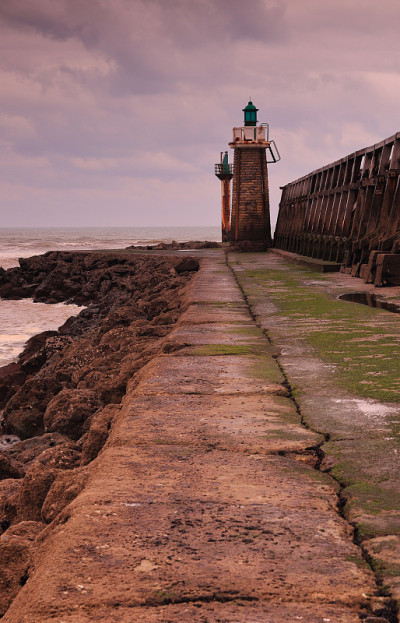 的lighthouse-Capbreton