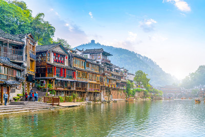 中国湖南凤凰古城