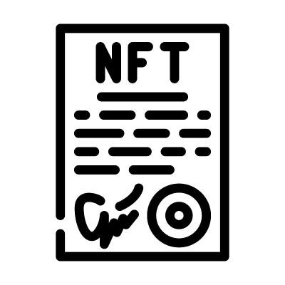 批准的虚拟非功能性测试合同线图标矢量插图