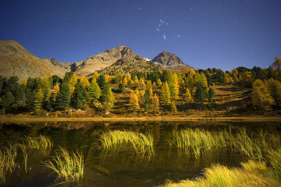 夏云湖全景
