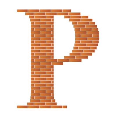 字母P。