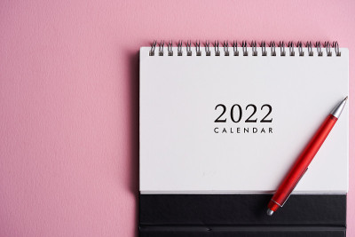 桌面日历2022