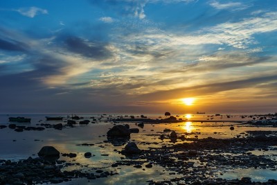 波罗的海的日落
