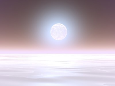 奇妙的行星和海洋景观