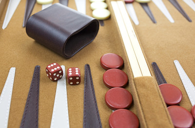 双陆棋游戏中的红色双6