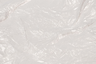 塑料wihite背景。前视图。