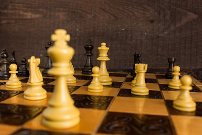 棋盘上的象棋