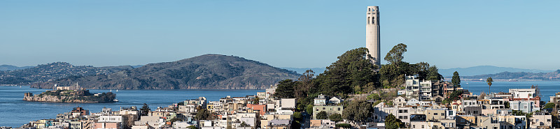 旧金山海湾全景