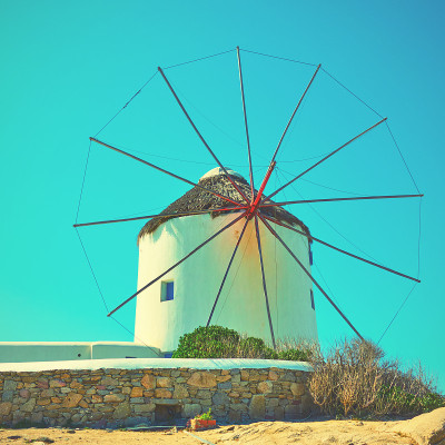传统的希腊windmilll