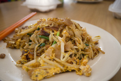 亚洲食物-炒粿条