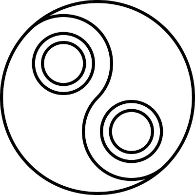 风水概念，星座矢量图标设计，白色背景上的中国传统文化符号，农历牛年2021年标志，中国旅游指南股票