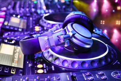 耳机Dj混音器