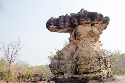 矿柱和平衡岩
