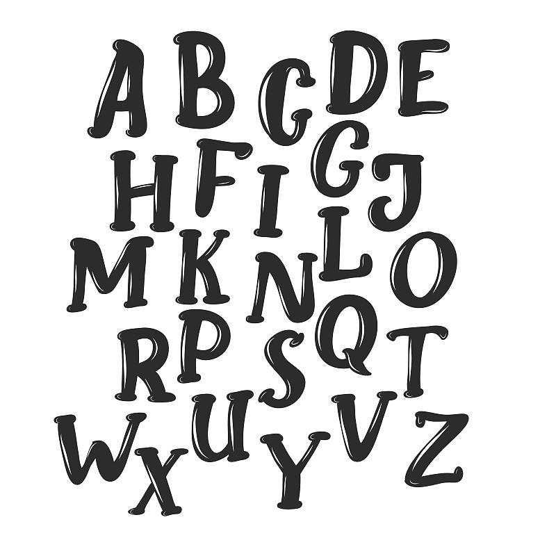 手字母字母