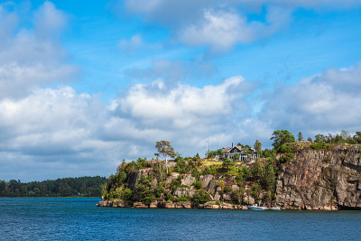 瑞典Slussen附近的风景