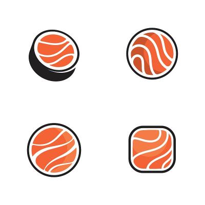 寿司日本矢量图标设计插图
