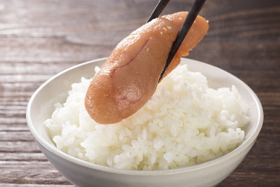 辣味鳕鱼子和米饭