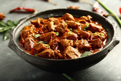 印度餐-美味的咖喱羊肉