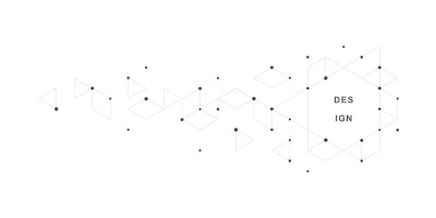 抽象几何技术背景。向量的创意设计。