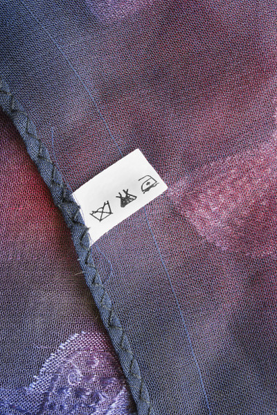 保健衣服标签