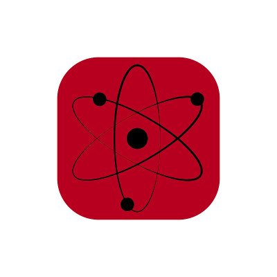 分子的图标。