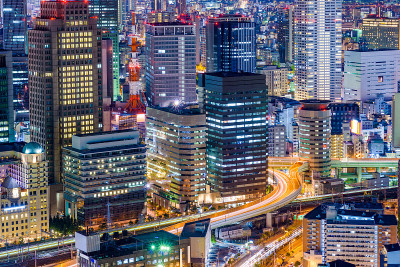 日本大阪的城市