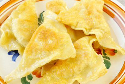 油炸Kreplach(犹太馄饨)