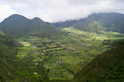厄瓜多尔Pululahua地植物保护区