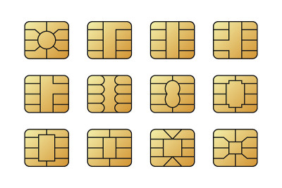 银行信用卡EMV芯片。数字Nfc技术。