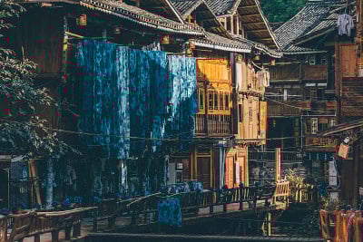 中国贵州省肇兴侗族村